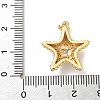 Brass Micro Pave Cubic Zirconia Pendants LS-KK-K305-11B-G-3