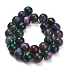 Natural Fire Crackle Agate(Dyed & Heated) Beads Strands G-K425-A05-14mm-5
