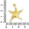 Brass Charms KK-C087-25A-G-3