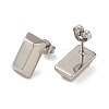 Non-Tarnish 304 Stainless Steel Stud Earring EJEW-C099-06P-3