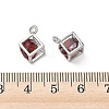 Brass Micro Pave Cubic Zirconia Pendants KK-A299-23P-05-3