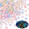 160Pcs 8 Colors Resin Cabochons MRMJ-PA0001-01-1