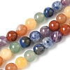Chakra Natural Mixed Gemstone Beads Strands G-P574-A03-6mm-2