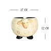 Lovely Sheep Shape Handmade Porcelain Yarn Bowl Holder SENE-PW0022-04-5