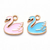 Alloy Enamel Charms X-ENAM-S121-069C-3