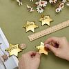 4Pcs Iron Badge Brooches for Backpack Clothes JEWB-FG0001-49-3