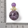 Natural Amethyst Perfume Bottle Pendants GG-CBA7610-02G-04-3