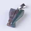 Natural & Synthetic Mixed Gemstone Pendants G-F565-12-5
