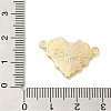 Brass Connector Charms KK-Z073-29G-3