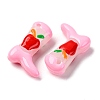 Baking Paint Glass Enamel Beads BLOW-D300-01J-2