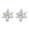 304 Stainless Steel Stud Earrings EJEW-S265-08GP-4