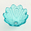 Transparent Acrylic Flower Bead Caps TACR-Q004-M01-3