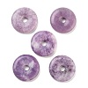 Natural Lepidolite Pendants G-K099-30mm-02-1