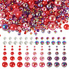 Half Round ABS Plastic Cabochons FIND-TAC0038-08E-2