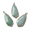 Natural Amazonite Pendants G-A099-01G-06-1