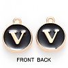 Golden Plated Alloy Charms ENAM-SZ0001-25B-V-3