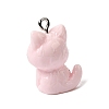 Opaque Resin Pendants X-RESI-F065-02-3