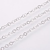 Tarnish Resistant 304 Stainless Steel Rolo Chains CHS-F003-16P-A-1