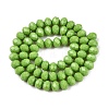 Opaque Solid Color Imitation Jade Glass Beads Strands LS-EGLA-A044-P8mm-D30-3