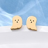 304 Stainless Steel Stud Earrings EJEW-P126-22-4