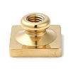 Golden Plated Wax Seal Brass Stamp Head AJEW-C031-01B-3