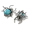 Dual-use Items Alloy Spider Brooch JEWB-C026-03D-AS-2