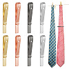 Unicraftale 8Pcs 4 Colors Brass Collar Tie Clips for Men DIY-UN0056-11-1