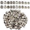 100Pcs 10 Styles Alloy European Beads FIND-SP0003-96-1