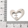 201 Stainless Steel Pendants STAS-A116-01P-09-3