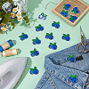 24Pcs Blueberry Computerized Embroidery Cloth Iron On/Sew On Patches PATC-BC0001-24-4