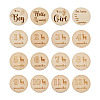 Basswood Milestone Cards WOOD-TA0001-41B-1