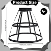 Polyester & Plastic Wire Skirt Hoop Petticoat for Wedding Dress Ball Gown DIY-WH0504-799B-2