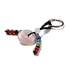 7 Chakra Natural Gemstone Tassel Keychain G-C066-06C-3