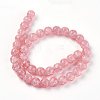 Crackle Glass Bead Strands CCG-E002-8mm-02-2