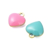304 Stainless Steel Enamel Charms STAS-K303-01A-G-2
