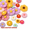 30Pcs 3 Styles Resin Cabochons Sets CRES-YW0002-32B-1