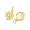 Brass Charms KK-H292-57B-G-2