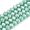Electroplate Glass Beads Strands LS-EGLA-A034-P4mm-A20-1