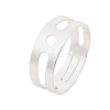 316 Surgical Stainless Steel Ring Band for Jewelry Making STAS-C125-03S-1