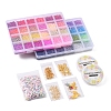 DIY Letter & Seed Beaded Bracelet Keychain Making Kit DIY-YW0005-44-0.7MM-6