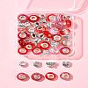 DIY Tibetan Style Alloy & Resin European Beads Making Finding Kits DIY-FS0006-78E-9