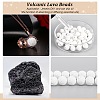 Natural Lava Rock Beads Strands G-S247-8mm-08-5