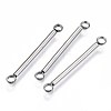 Non-Tarnish 304 Stainless Steel Links Connectors X-STAS-S117-005-1
