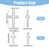 100Pcs 2 Styles Alloy Pendants FIND-FG0005-13-2