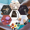2Pcs 2 Styles Cowhide Jewelry Cosmetics Storage Bag ABAG-BBC0001-37-5