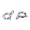 Tarnish Resistant 304 Stainless Steel Spring Ring Clasps X-STAS-S117-016B-3