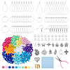 SUPERFINDINGS DIY Earring Making Kits DIY-FH0006-43-1