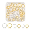 60Pcs 3 Styles Rack Plating Alloy Bead Frames FIND-FS0003-46-1