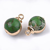 Natural Regalite/Imperial Jasper/Sea Sediment Jasper Charms G-T111-11D-2