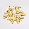 Alloy Rhinestone Connector Settings X-EA10684Y-G-3